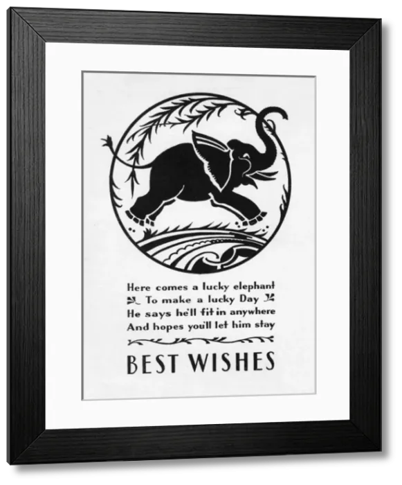 Framed Print : Lucky elephant Framed Print : Lucky elephant
