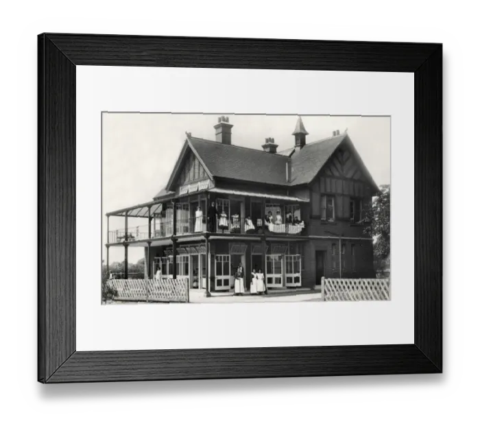 Framed Print : Barnardos Girls Village Home, Barkingside - Watts Sanatori Framed Print : Barnardos Girls Village Home, Barkingside - Watts Sanatori