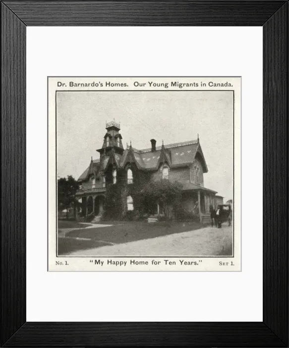 Framed Print : Barnardos Emigrants in Canada Framed Print : Barnardos Emigrants in Canada