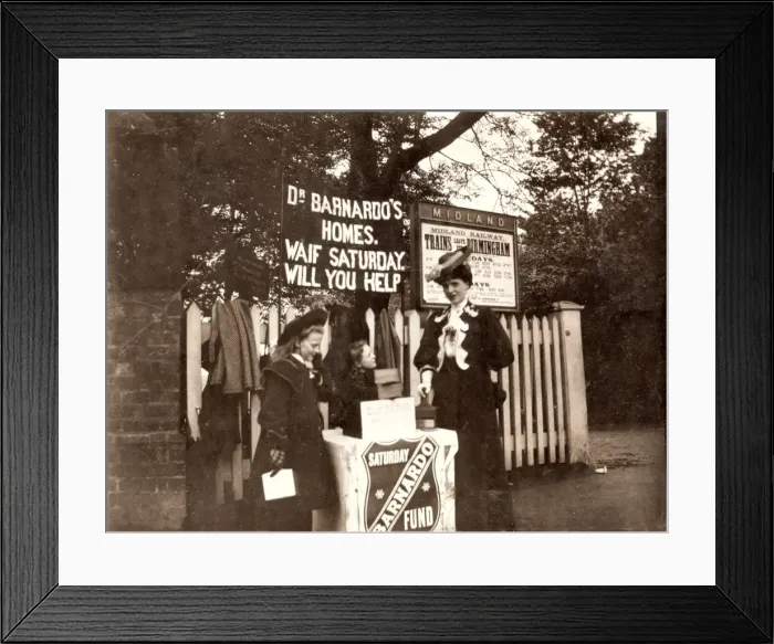 Framed Print : Barnardo Waif Saturday, Birmingham