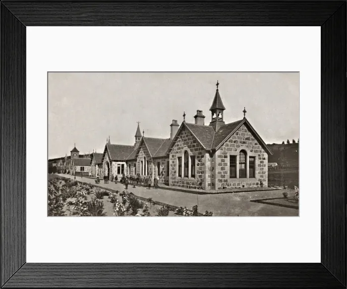 Framed Print : Aberlour Orphanage, Charlestown of Aberlour, Morayshire Framed Print : Aberlour Orphanage, Charlestown of Aberlour, Morayshire