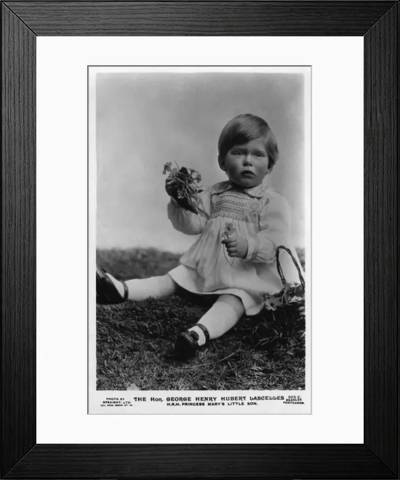 Framed Print : Hon George Henry Lascelles Framed Print : Hon George Henry Lascelles