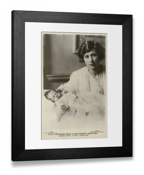 Framed Print : Princess Royal & her son Framed Print : Princess Royal & her son