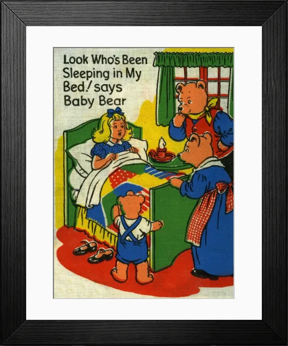 Framed Print : The three bears Framed Print : The three bears