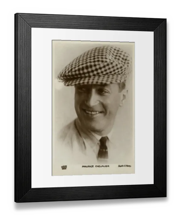 Framed Print : Maurice Chevalier Framed Print : Maurice Chevalier
