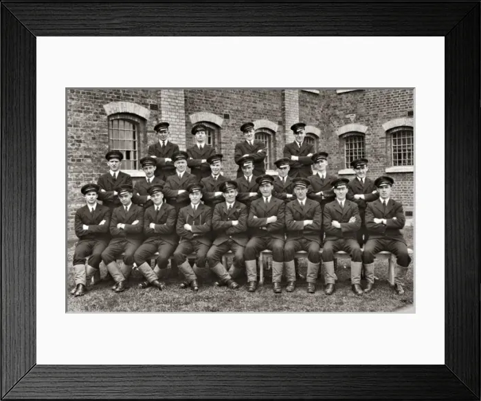Framed Print : Chatham Dockyard Prison Officers Framed Print : Chatham Dockyard Prison Officers