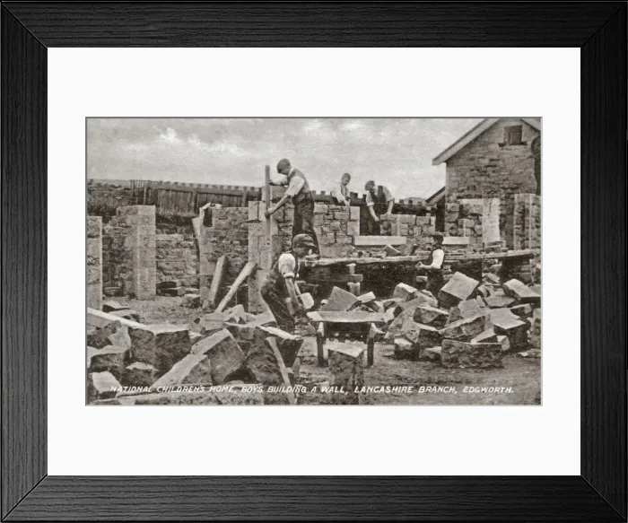 Framed Print : National Childrens Home, Edgworth, Lancashire