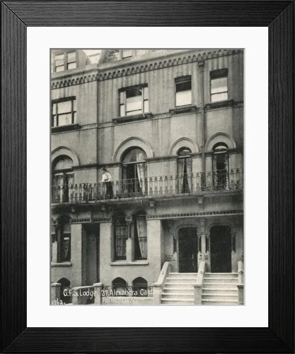 Framed Print : Girls Friendly Society (GFS) Lodge, Folkestone Framed Print : Girls Friendly Society (GFS) Lodge, Folkestone