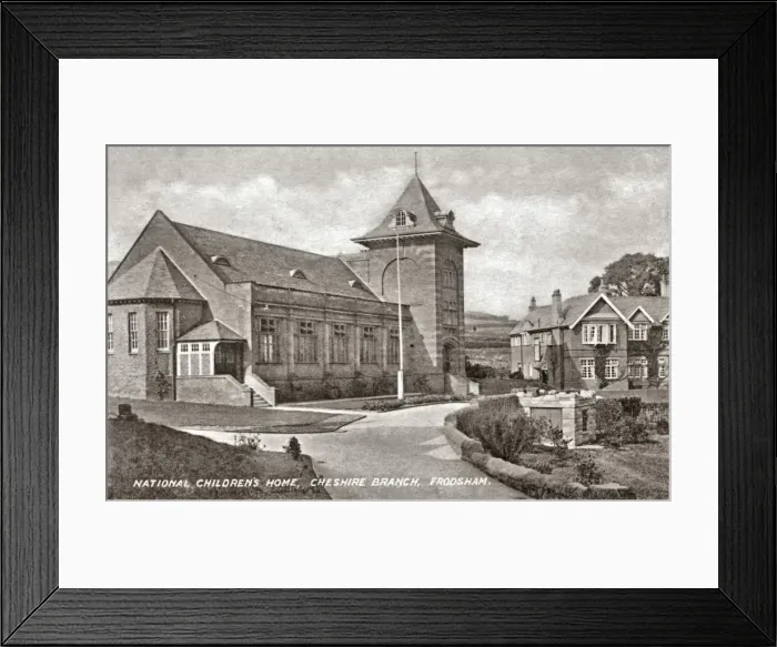 Framed Print : Church at National Childrens Home Frodsham Branch (Newton H Framed Print : Church at National Childrens Home Frodsham Branch (Newton H