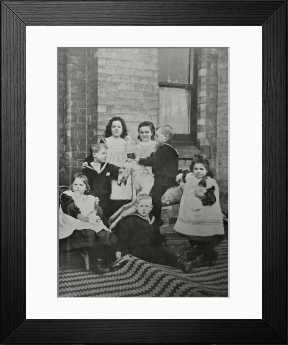 Framed Print : Hull Sailors Orphan Homes - New Arrivals Framed Print : Hull Sailors Orphan Homes - New Arrivals