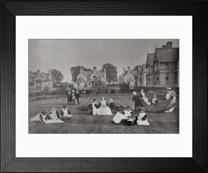 Framed Print : Hull Sailors Orphan Homes - Summer Time Framed Print : Hull Sailors Orphan Homes - Summer Time