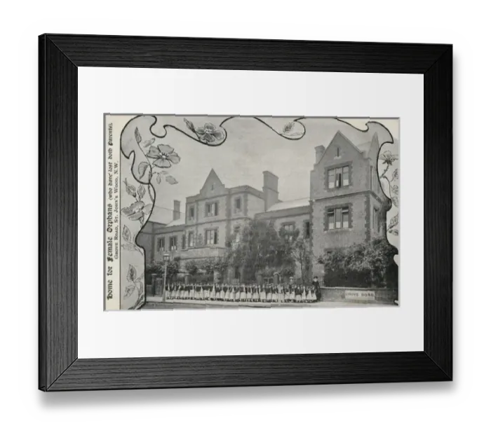 Framed Print : London Home for Female Orphans Framed Print : London Home for Female Orphans