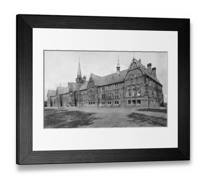 Framed Print : Manchester Warehousemen and Clerks Orphan Schools Framed Print : Manchester Warehousemen and Clerks Orphan Schools