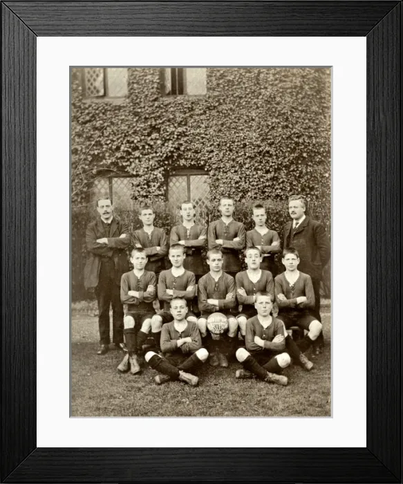 Framed Print : Saltley Reformatory / Norton Boys Home Football Team Framed Print : Saltley Reformatory / Norton Boys Home Football Team