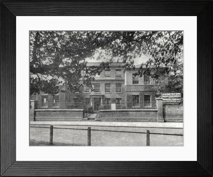 Framed Print : Shaftesbury Homes - Ealing House School for Girls Framed Print : Shaftesbury Homes - Ealing House School for Girls