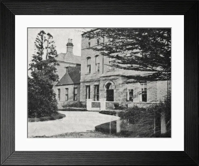Framed Print : Shaftesbury Homes - Shaftesbury School, Bisley Framed Print : Shaftesbury Homes - Shaftesbury School, Bisley