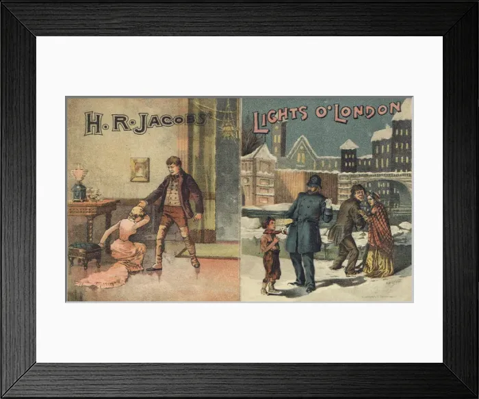 Framed Print : The Lights O London by George R Sims Framed Print : The Lights O London by George R Sims