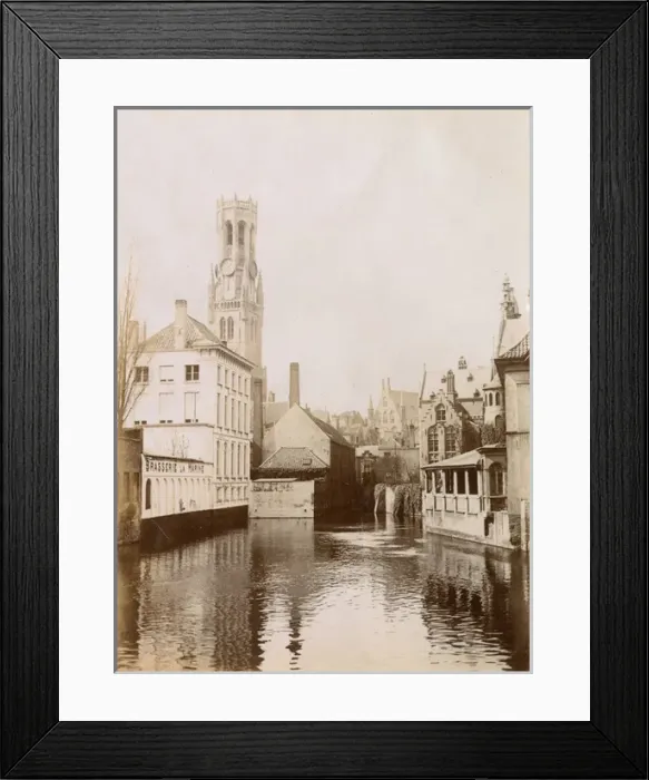 Framed Print : Belfry Tower, Bruges, Belgium Framed Print : Belfry Tower, Bruges, Belgium