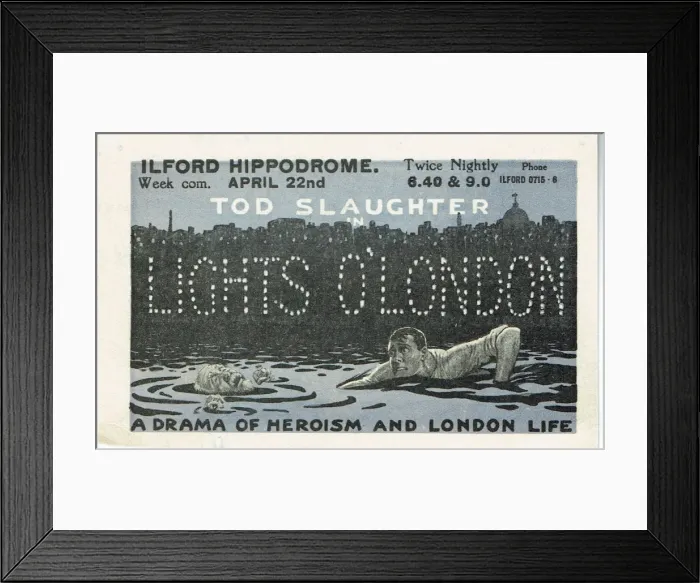 Framed Print : The Lights O London by George R Sims Framed Print : The Lights O London by George R Sims