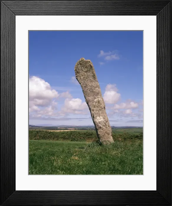 Framed Print : Standing stone, Bodmin Moor, Cornwall Framed Print : Standing stone, Bodmin Moor, Cornwall