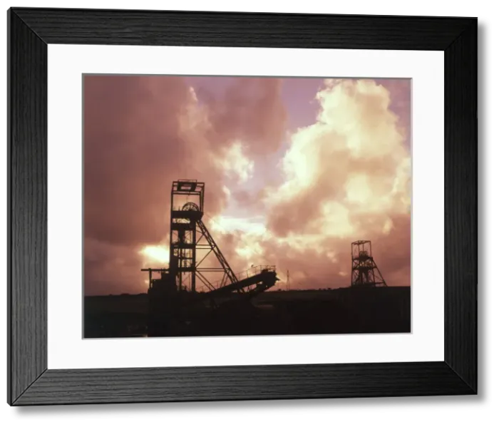 Framed Print : View at Wheal Jane tin mine, West Cornwall Framed Print : View at Wheal Jane tin mine, West Cornwall