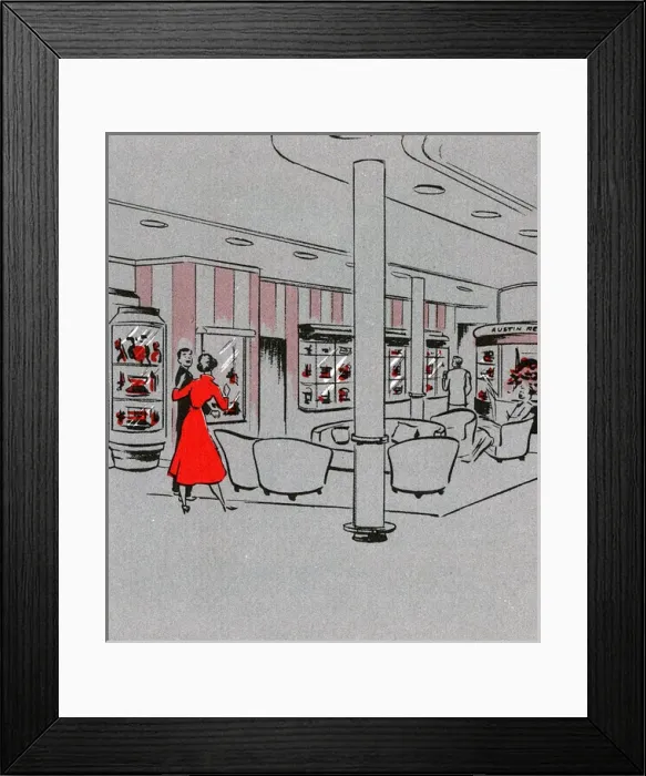 Framed Print : Illustration in The Worlds Wonder Ships Framed Print : Illustration in The Worlds Wonder Ships