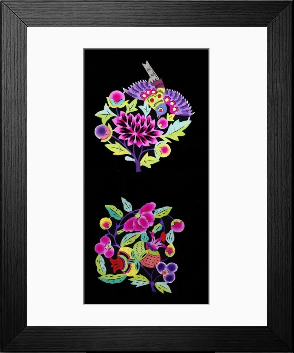 Framed Print : Chinese paper cuts, or Jianzhi Framed Print : Chinese paper cuts, or Jianzhi
