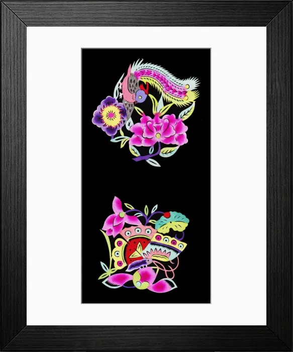 Framed Print : Chinese paper cuts, or Jianzhi Framed Print : Chinese paper cuts, or Jianzhi