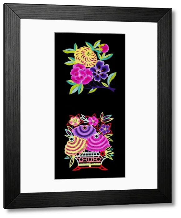 Framed Print : Chinese paper cuts, or Jianzhi Framed Print : Chinese paper cuts, or Jianzhi