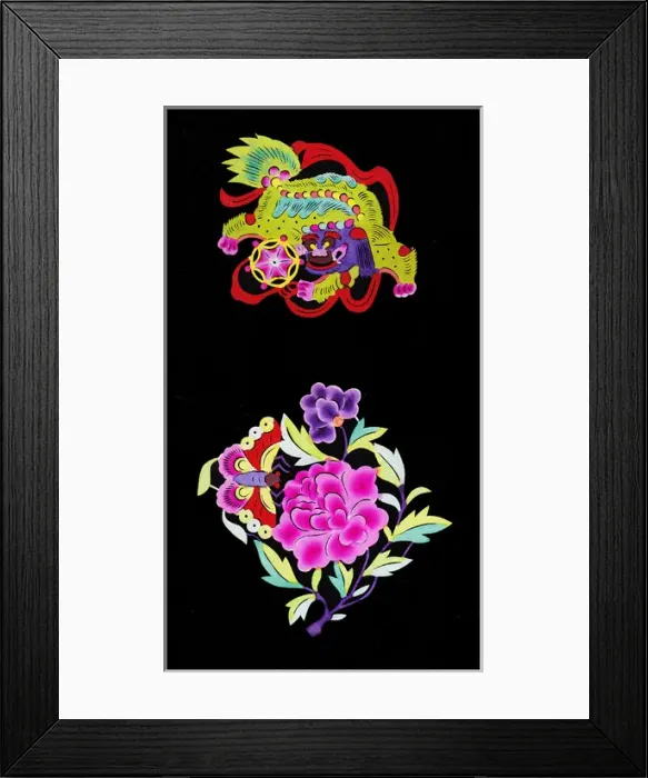 Framed Print : Chinese paper cuts, or Jianzhi Framed Print : Chinese paper cuts, or Jianzhi