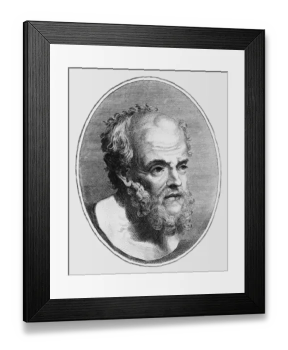 Framed Print : Socrates - classical Greek (Athenian) philosopher Framed Print : Socrates - classical Greek (Athenian) philosopher