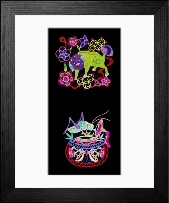 Framed Print : Chinese paper cuts, or Jianzhi Framed Print : Chinese paper cuts, or Jianzhi