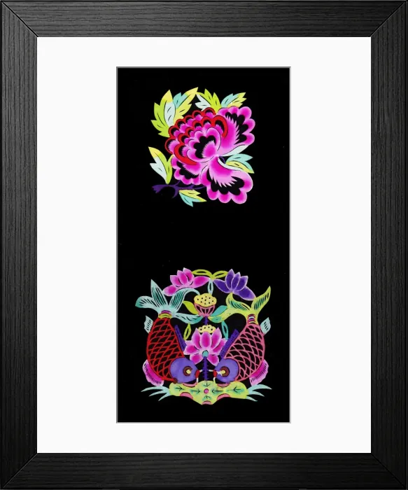 Framed Print : Chinese paper cuts, or Jianzhi Framed Print : Chinese paper cuts, or Jianzhi