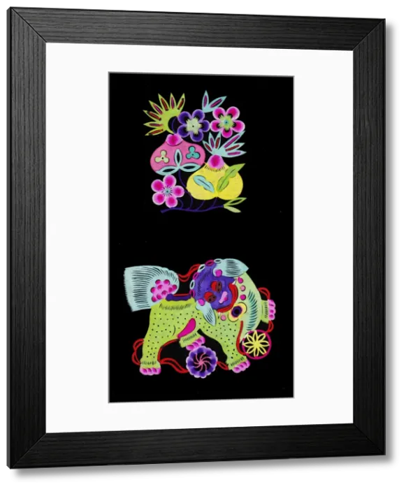 Framed Print : Chinese paper cuts, or Jianzhi Framed Print : Chinese paper cuts, or Jianzhi