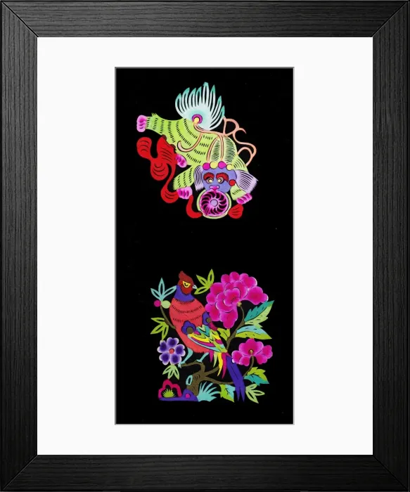 Framed Print : Chinese paper cuts, or Jianzhi Framed Print : Chinese paper cuts, or Jianzhi