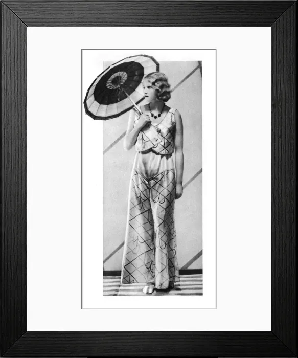 Framed Print : Beach pyjamas, 1931 Framed Print : Beach pyjamas, 1931