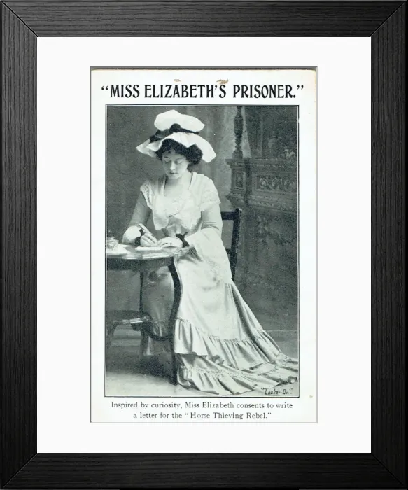 Framed Print : Miss Elizabeths Prisoner by R N Stephens & E Lyall Swete Framed Print : Miss Elizabeths Prisoner by R N Stephens & E Lyall Swete