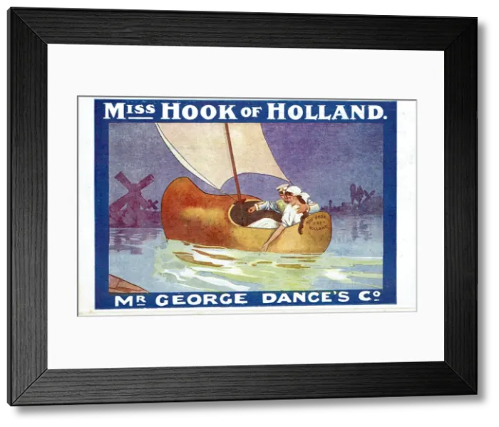 Framed Print : Miss Hook Of Holland by Paul Rubens & Austin Hurgon Framed Print : Miss Hook Of Holland by Paul Rubens & Austin Hurgon