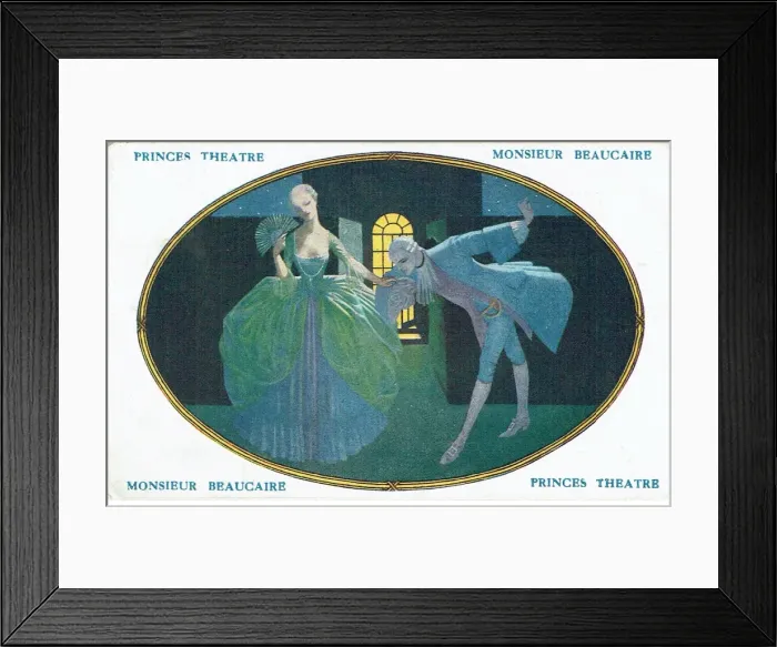 Framed Print : Monsieur Beaucaire by Frederick Lonsdale Framed Print : Monsieur Beaucaire by Frederick Lonsdale