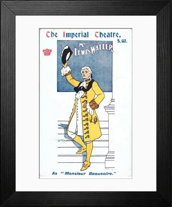 Framed Print : Monsieur Beaucaire by Booth Tarkington & E G Sutherland Framed Print : Monsieur Beaucaire by Booth Tarkington & E G Sutherland