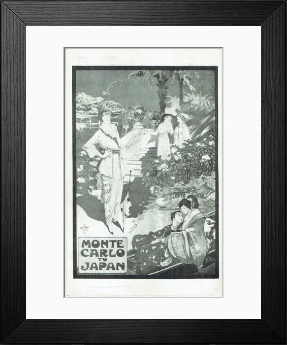 Framed Print : Monte Carlo To Japan by John Tiller Framed Print : Monte Carlo To Japan by John Tiller