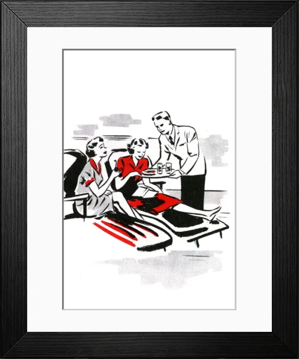 Framed Print : Illustration in The Worlds Wonder Ships Framed Print : Illustration in The Worlds Wonder Ships
