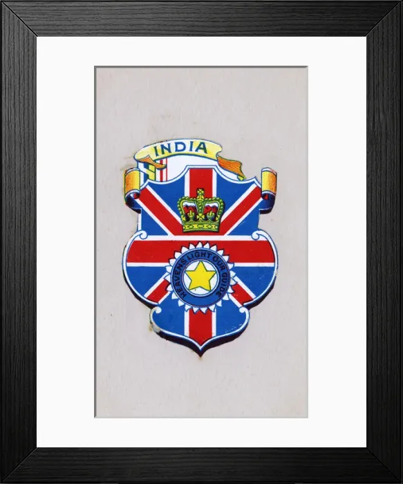 Framed Print : The flag / crest of the Viceroy of India Framed Print : The flag / crest of the Viceroy of India