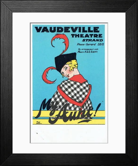 Framed Print : My Aunt adapted by Sydney Blow and Douglas Hoare Framed Print : My Aunt adapted by Sydney Blow and Douglas Hoare