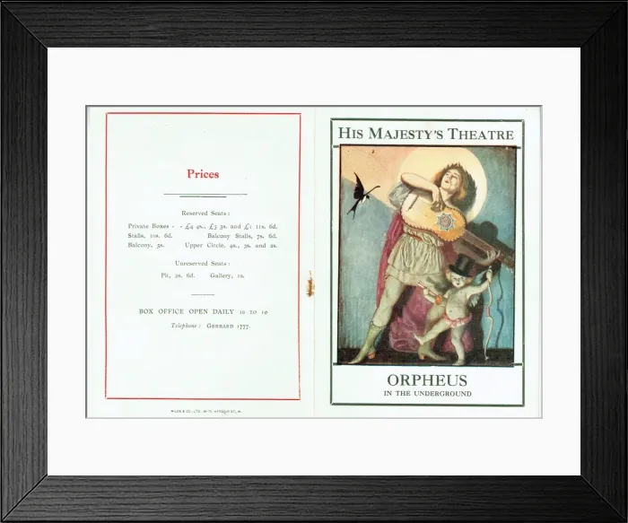 Framed Print : Orpheus in the Underground by Alfred Noyes Framed Print : Orpheus in the Underground by Alfred Noyes
