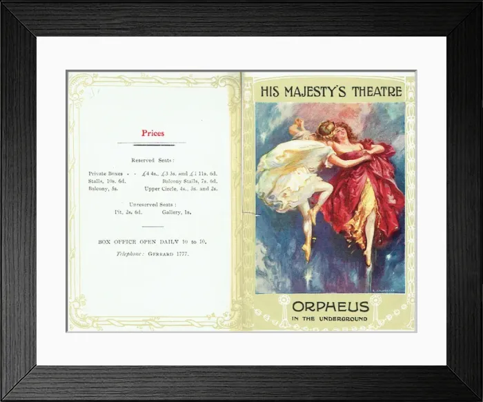 Framed Print : Orpheus in the Underground by Alfred Noyes Framed Print : Orpheus in the Underground by Alfred Noyes