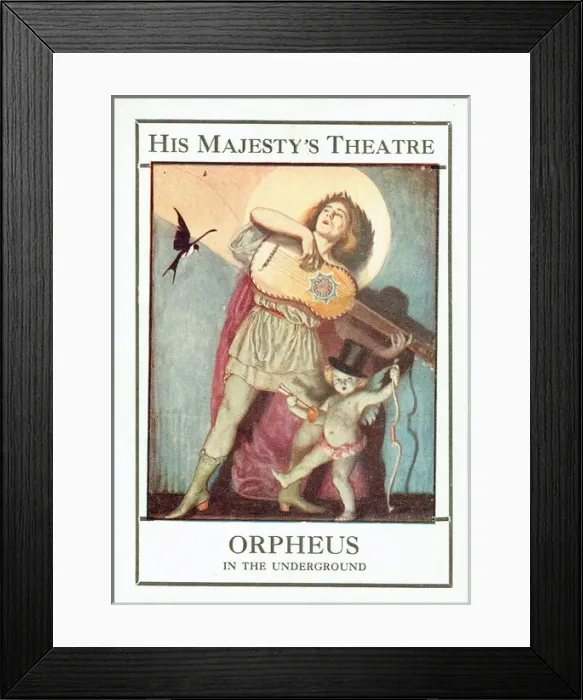Framed Print : Orpheus in the Underground by Alfred Noyes Framed Print : Orpheus in the Underground by Alfred Noyes