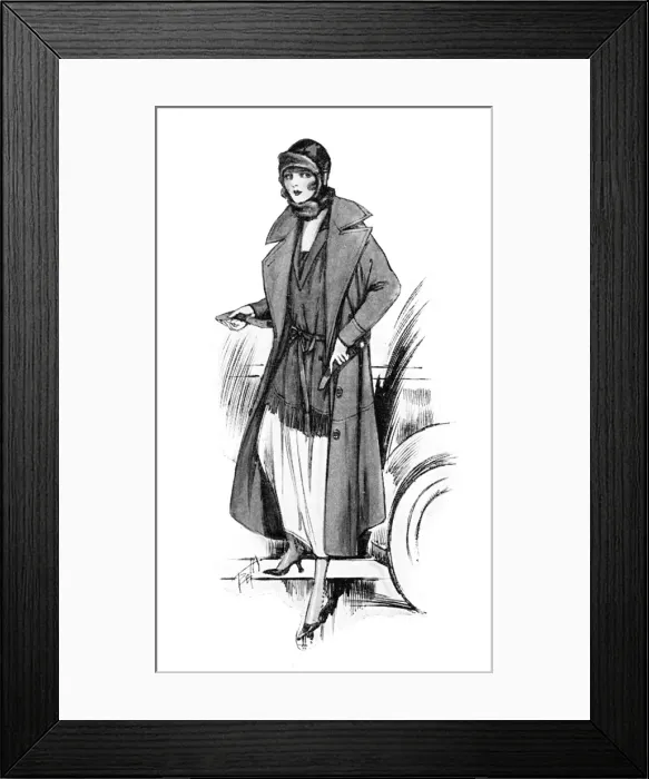 Framed Print : Fashions for the open car at Dunhill Framed Print : Fashions for the open car at Dunhill