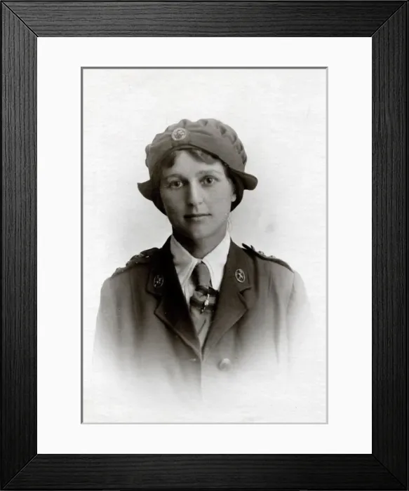 Framed Print : Hannah Powell-Cotton, Commandant of Kent / 178 Framed Print : Hannah Powell-Cotton, Commandant of Kent / 178