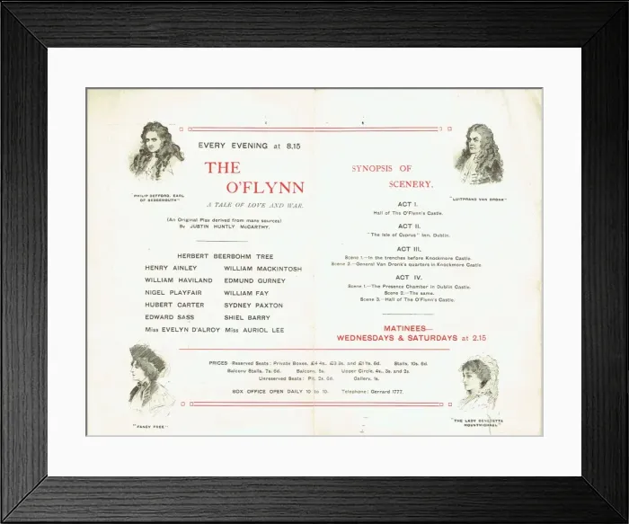 Framed Print : The O Flynn by Justin Huntly McCarthy Framed Print : The O Flynn by Justin Huntly McCarthy